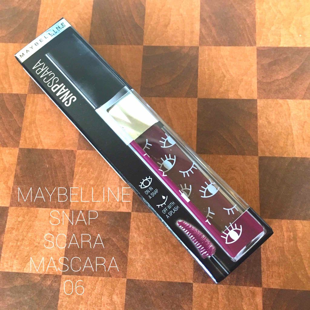 スナップスカラ/MAYBELLINE NEW YORK/マスカラを使ったクチコミ(1枚目)