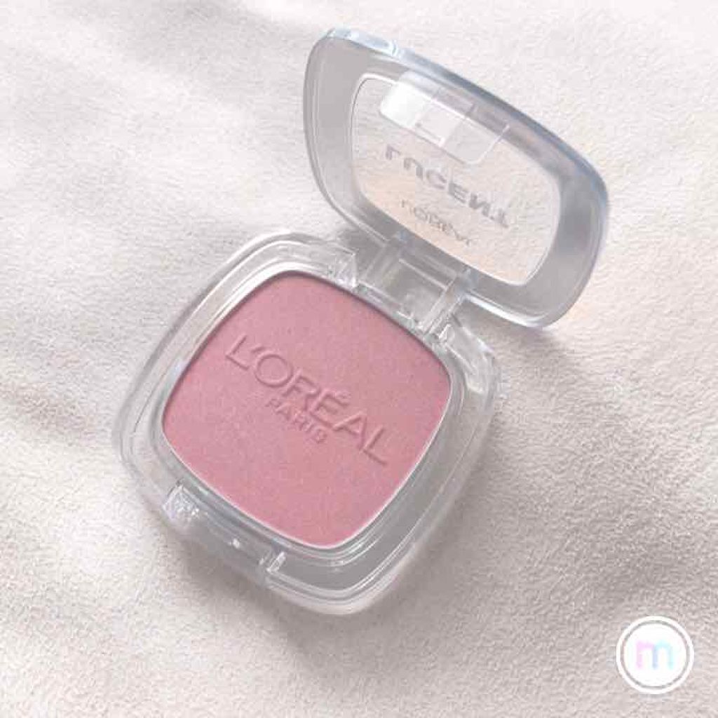 ルーセントマジック パウダーブラッシュ/ロレアル パリ/パウダーチークを使ったクチコミ（2枚目）