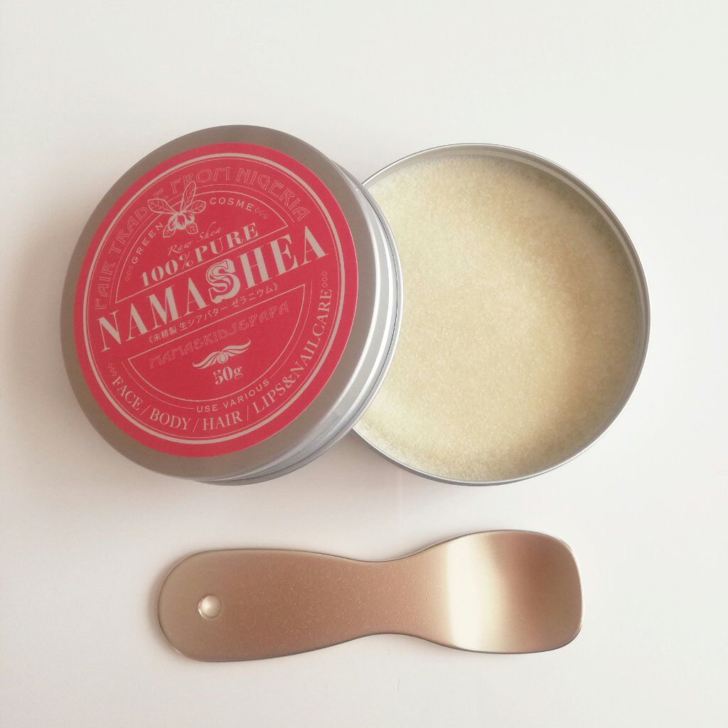 ナマシア 高保湿生シアバター ゼラニウムの香り/ナマシア/フェイスクリームを使ったクチコミ（2枚目）