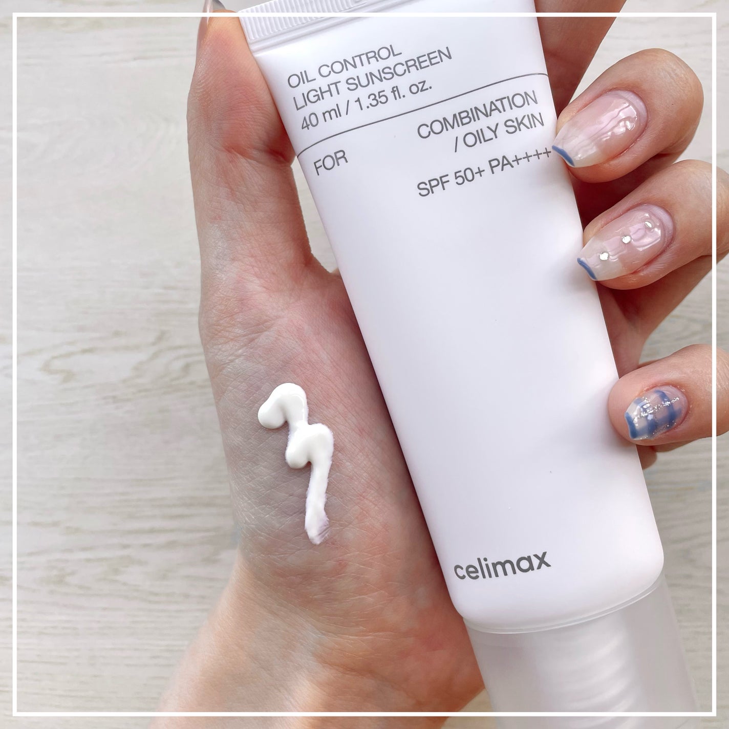 oil control light sunscreen/celimax/日焼け止めクリームを使ったクチコミ(5枚目)