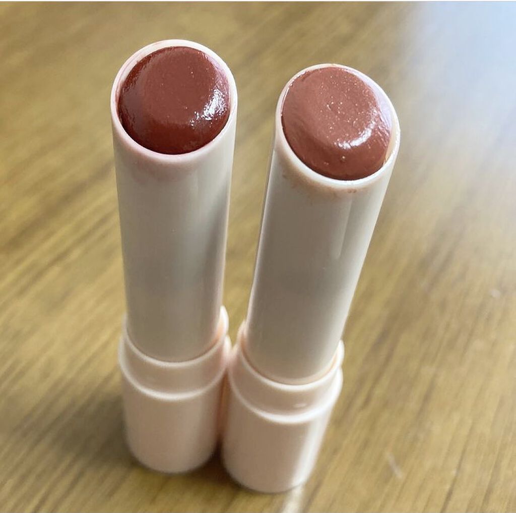アピュー ジューシーパン カラーリップバーム CR02　ナツメコーラル/A’pieu/リップバームを使ったクチコミ（2枚目）