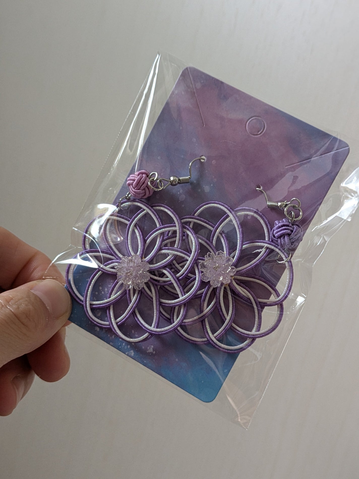 真紅 on LIPS 「Touchwith...様の水引ピアス 相生結び ビーズ パー..」(5枚目)