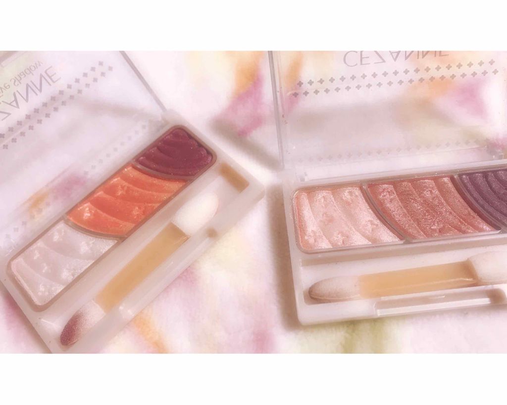 トーンアップアイシャドウ/CEZANNE/アイシャドウパレットを使ったクチコミ(1枚目)