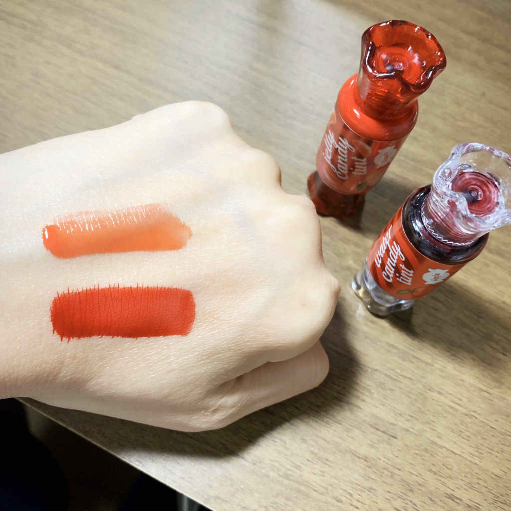 ウォーター キャンディー ティント/the SAEM/リップティントを使ったクチコミ（3枚目）