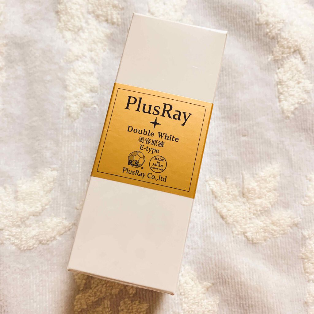 エクストラダブルホワイト美容原液Eタイプ/PlusRay/ブースター・導入液を使ったクチコミ(1枚目)