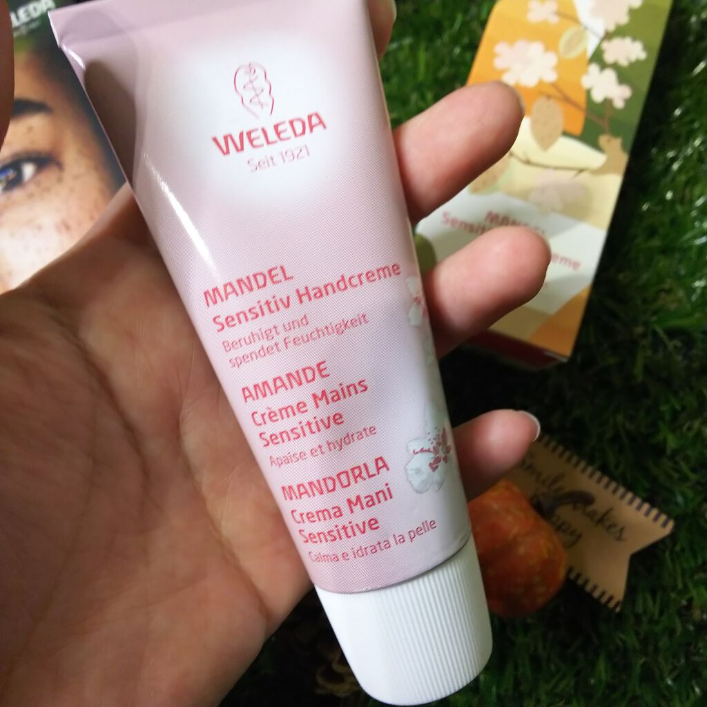 アーモンド ハンドクリーム/WELEDA/ハンドクリームを使ったクチコミ(8枚目)