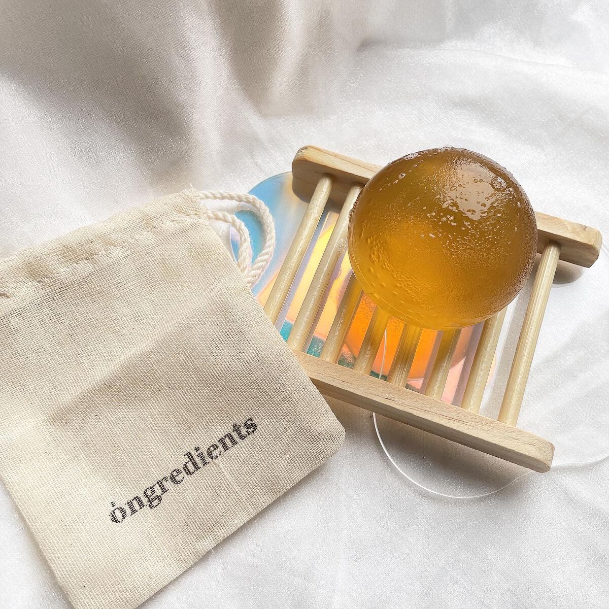 済州シカクレンジングボール/Ongredients/その他洗顔料を使ったクチコミ（3枚目）