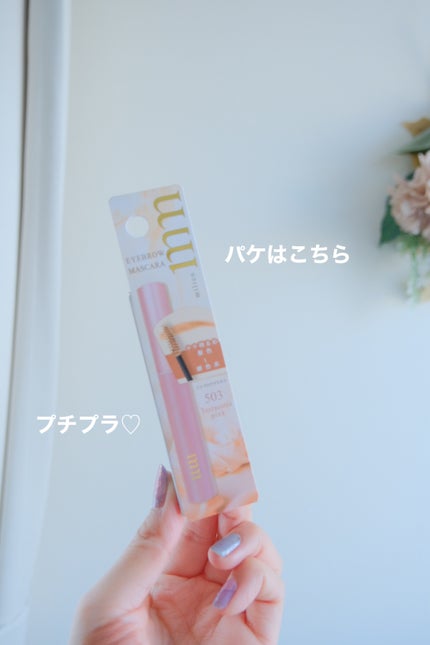 ミリコ アイブロウマスカラ/ビューティーワールド/眉マスカラを使ったクチコミ(4枚目)