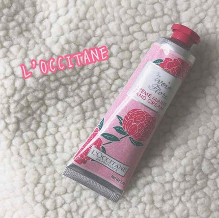 ピオニー フェアリーハンドクリーム/L'OCCITANE/ハンドクリームを使ったクチコミ(1枚目)