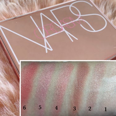 オーガズム オン ザ ビーチ チークパレット/NARS/パウダーチークを使ったクチコミ（3枚目）