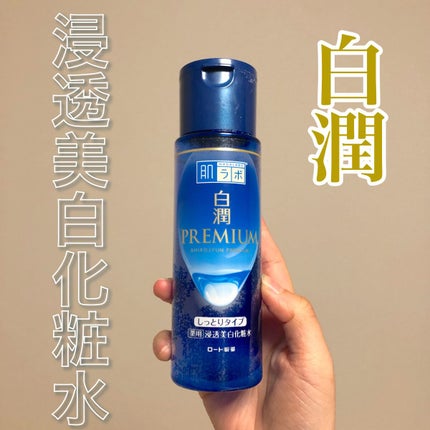 白潤プレミアム薬用浸透美白化粧水/肌ラボ/化粧水を使ったクチコミ(1枚目)