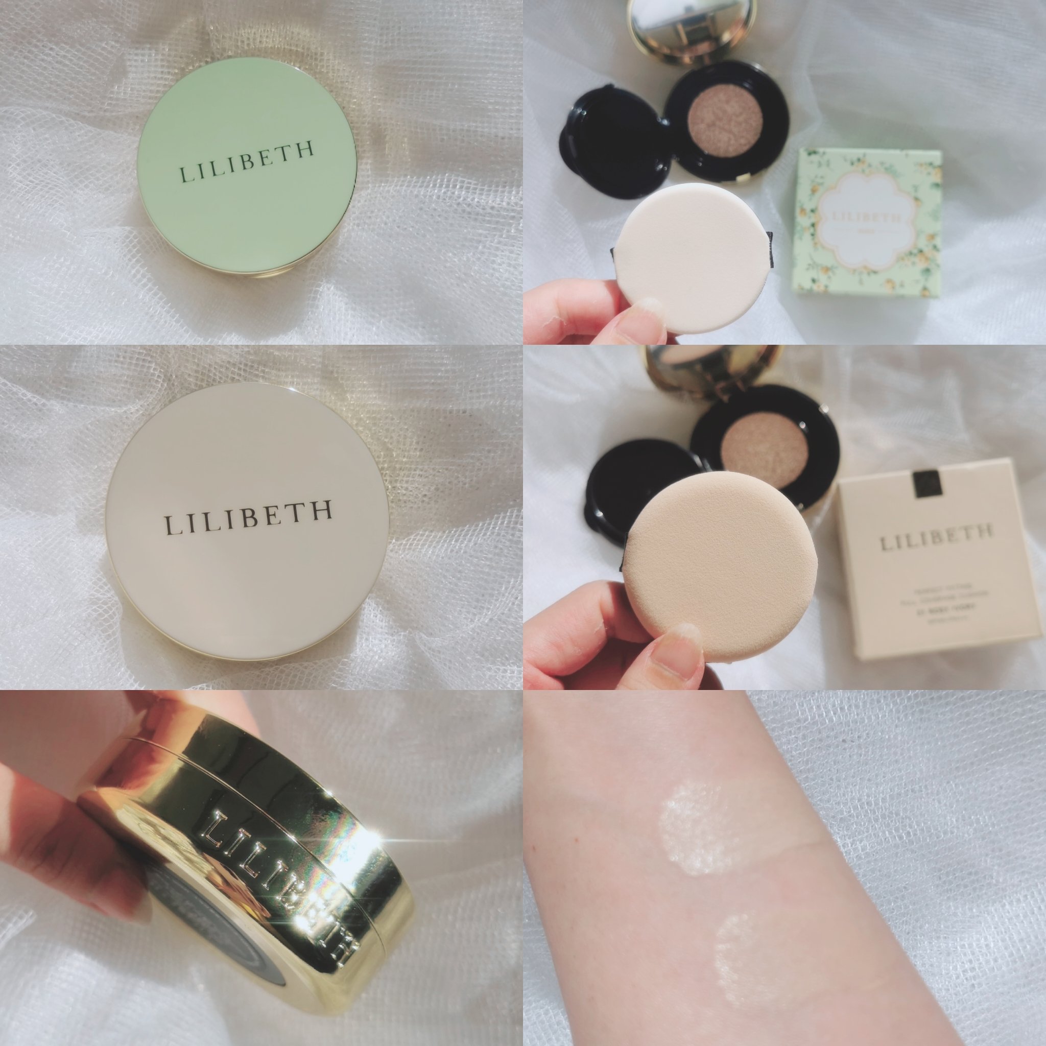 パーフェクティングフィッティング フルカバレッジクッション 23号 ロージーバニラ /LILIBETH/クッションファンデーションを使ったクチコミ（2枚目）