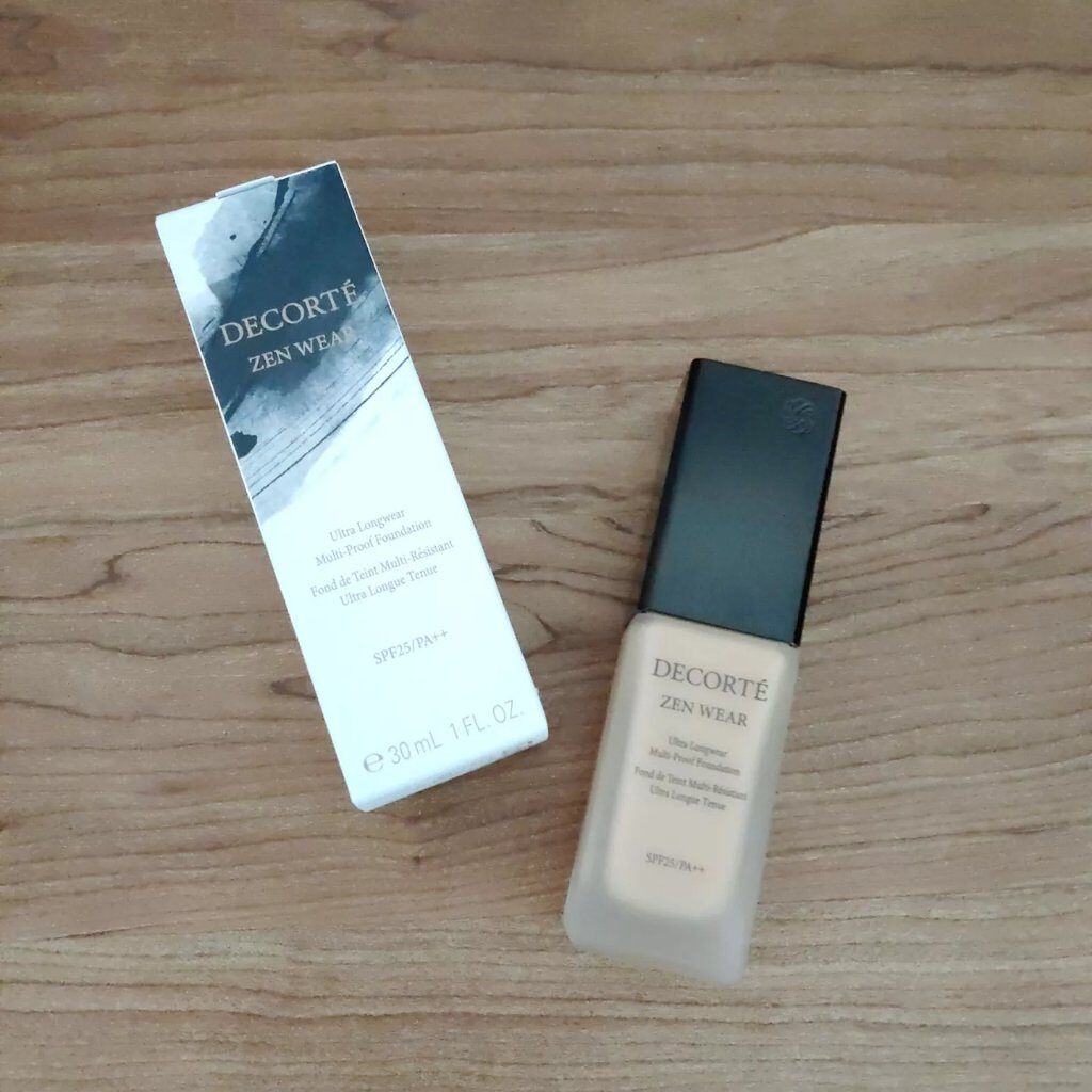ゼン ウェア フルイド/DECORTÉ/リキッドファンデーションを使ったクチコミ（1枚目）