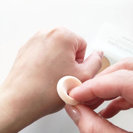 キスミー フェルム シルキーフィットファンデ/キスミー フェルム/パウダーファンデーションを使ったクチコミ(4枚目)