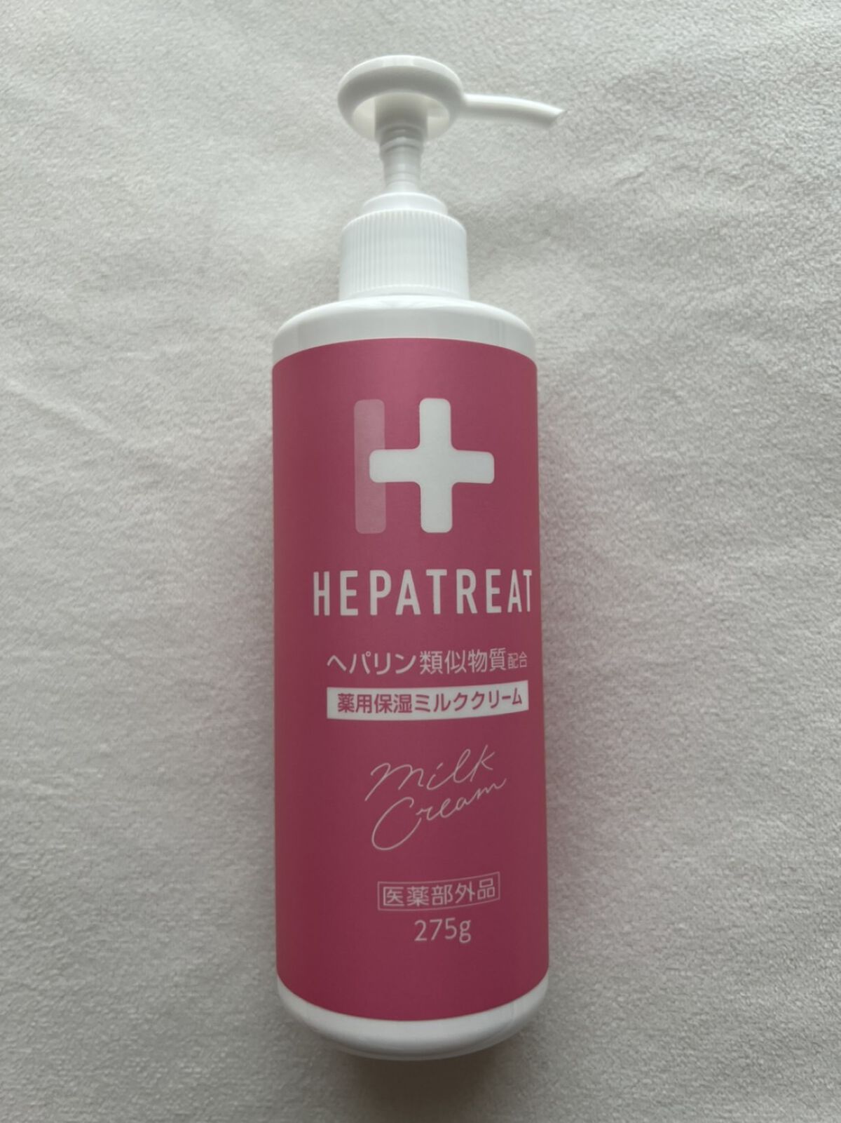 ヘパトリート 薬用保湿ミルククリーム/ゼトックスタイル/ボディクリームを使ったクチコミ（3枚目）