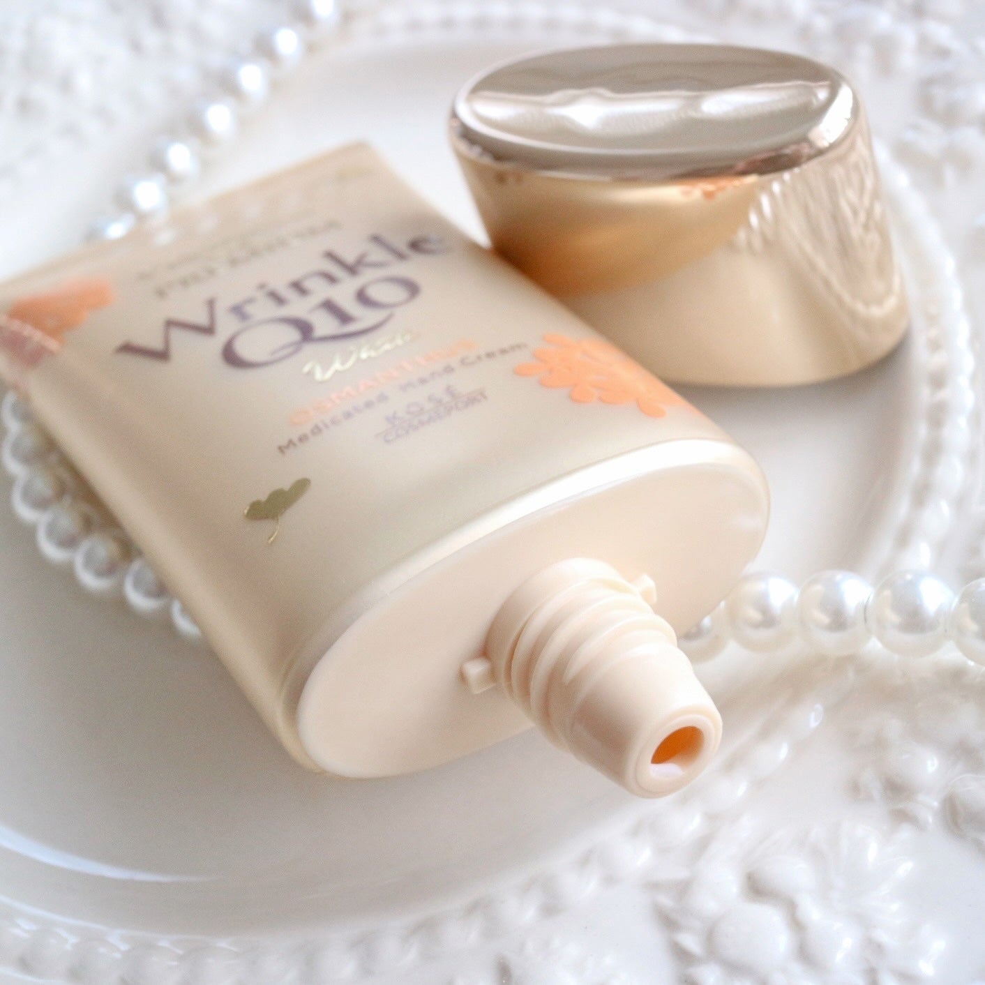 コエンリッチ ザ プレミアム 薬用リンクルホワイト ハンドクリーム 金木犀の香り 【医薬部外品】/コエンリッチQ10/ハンドクリームを使ったクチコミ(5枚目)