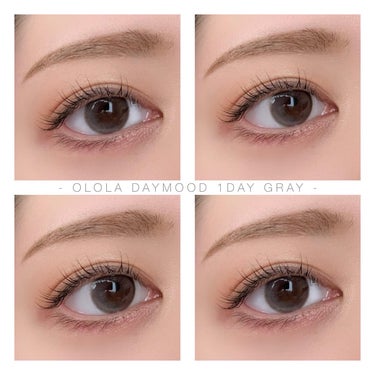 OLOLA デームードワンデー(DAYMOOD 1day)のクチコミ「OLOLA DAYMOOD Gray✍️
1箱10枚入／1day🎖¥1.890
-------.....」（3枚目）