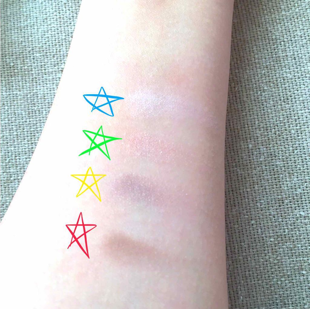 エアリータッチシャドウ 03 モーヴピンク/CEZANNE/アイシャドウパレットを使ったクチコミ（2枚目）