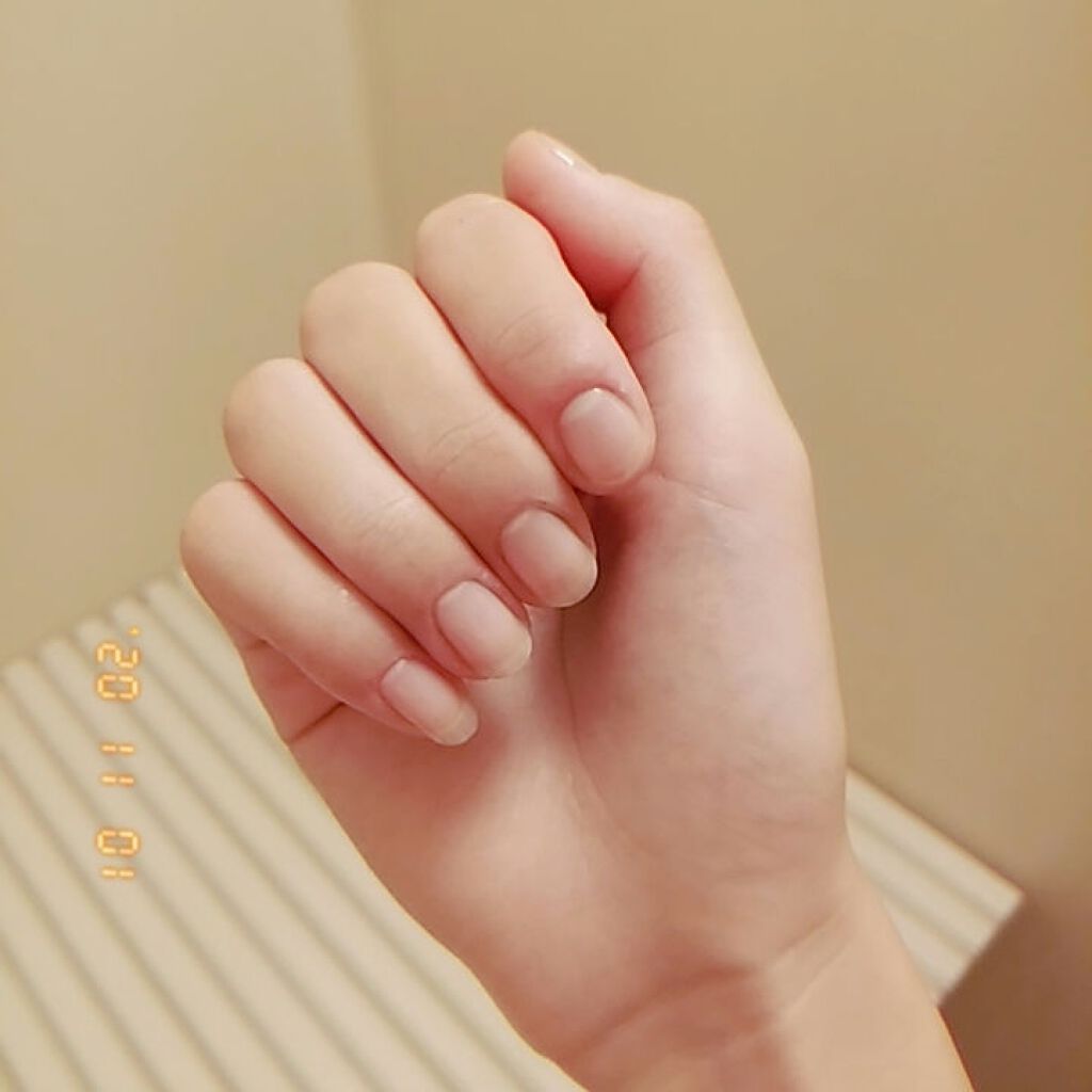 ウィンマックス ラブエンゼルネイルカラー/DAISO/マニキュアを使ったクチコミ（3枚目）