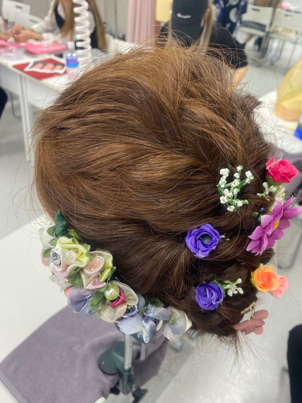 ちゆ🐭🌸💗 on LIPS 「こんにちは!!!寝不足続きのちゆです!💞文化祭の作品💞花嫁をイ..」(3枚目)