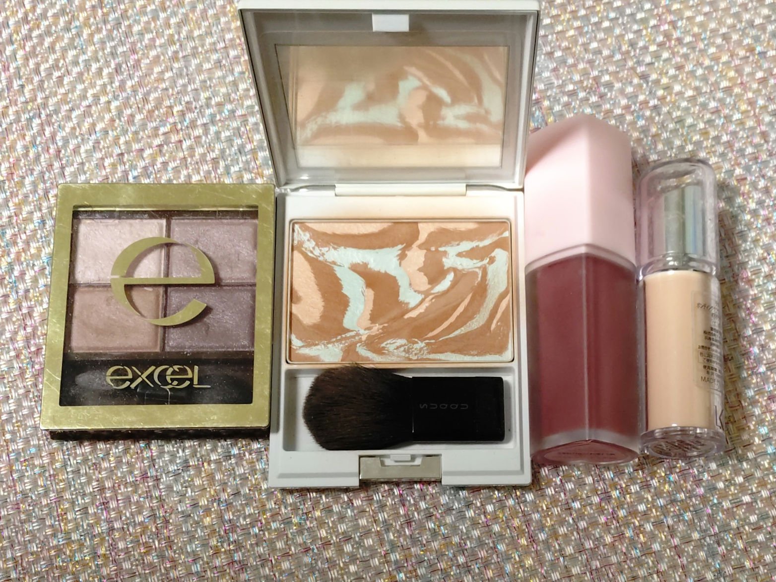 スキニーリッチシャドウ/excel/アイシャドウパレットを使ったクチコミ（1枚目）