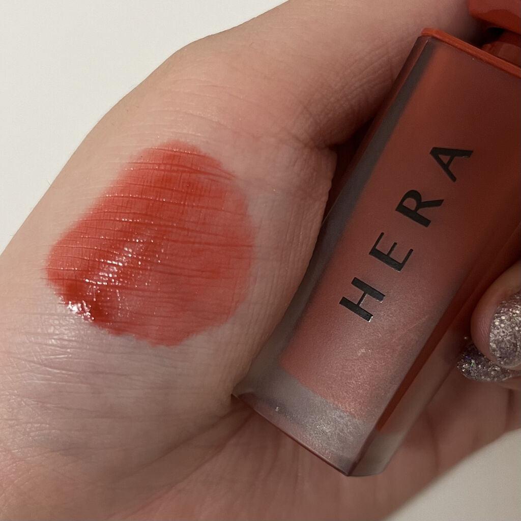 センシュアルパウダーマットリキッド/HERA/口紅を使ったクチコミ（2枚目）