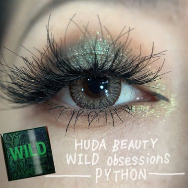 ⁡
⁡
こんにちは💞
⁡
⁡
HUDA beautyのWILD Obsessions
パイソンでメイクしました🐍
⁡
⁡
予想通りの可愛さ！！！
⁡
⁡
鱗のラメが可愛すぎて眼福 ♥️♥️♥️
⁡
⁡
