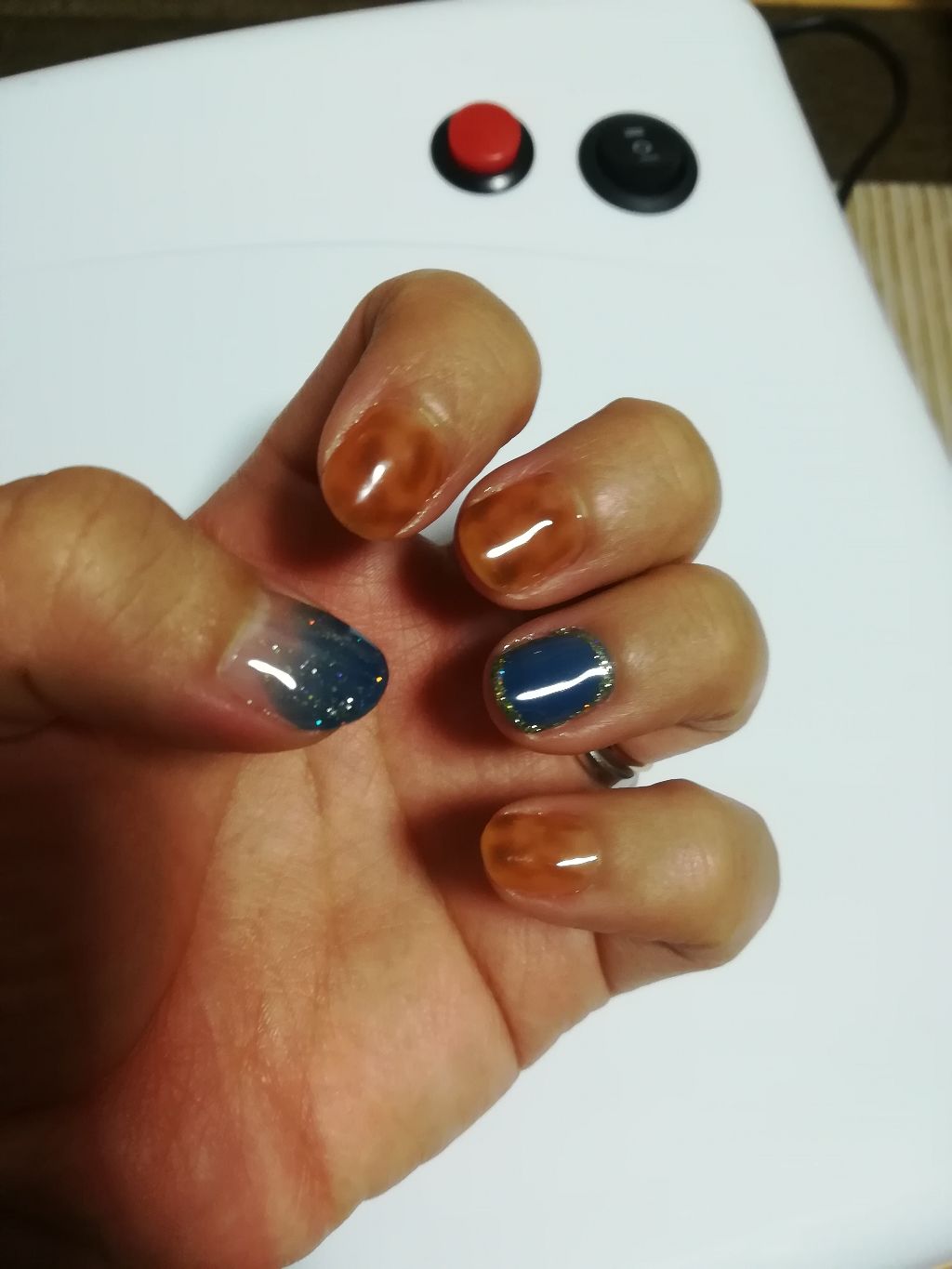 ネイル工房白パケカラージェル/ネイル工房/ジェルネイルを使ったクチコミ(1枚目)