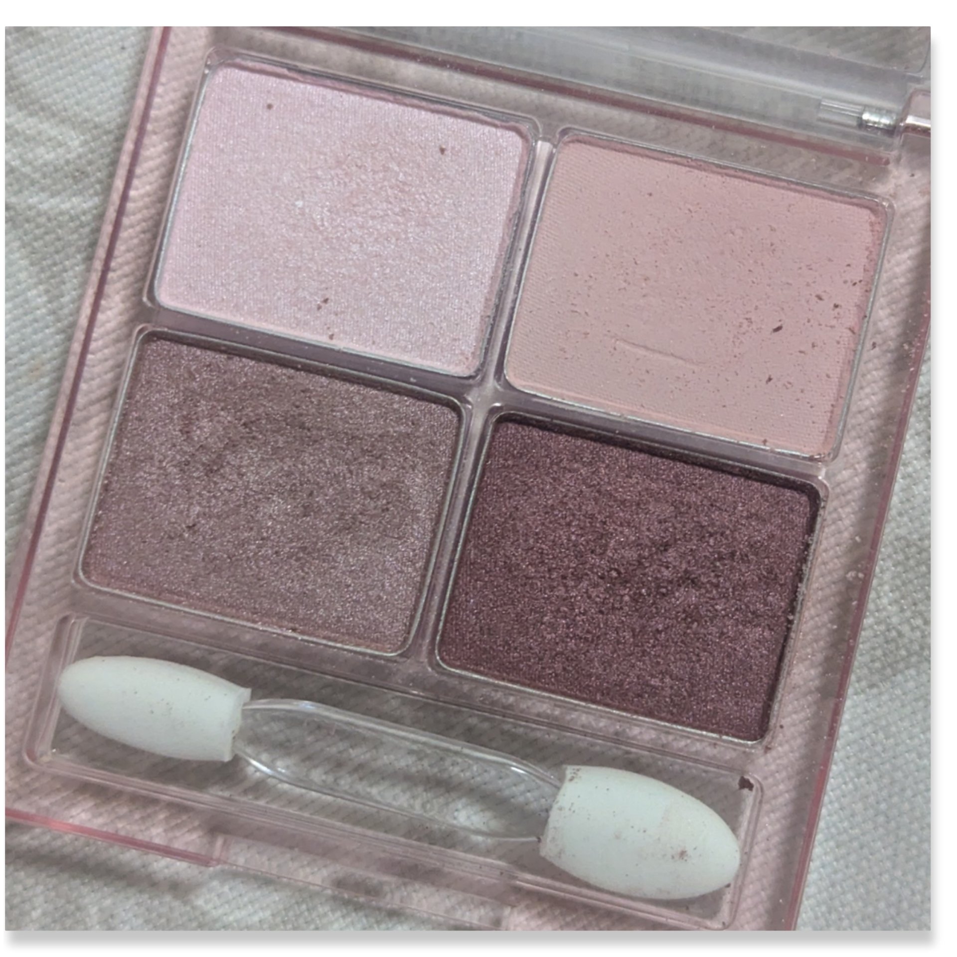 プレイカラーアイズミニ /ETUDE/アイシャドウパレットを使ったクチコミ（3枚目）