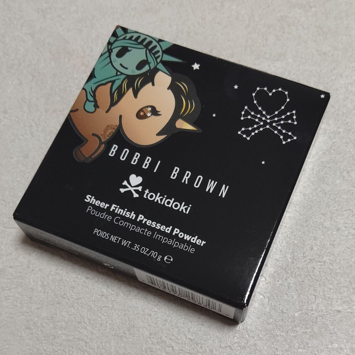 シアーフィニッシュ プレストパウダー L01 ペールイエロー(限定パッケージ)/BOBBI BROWN/プレストパウダーを使ったクチコミ（2枚目）