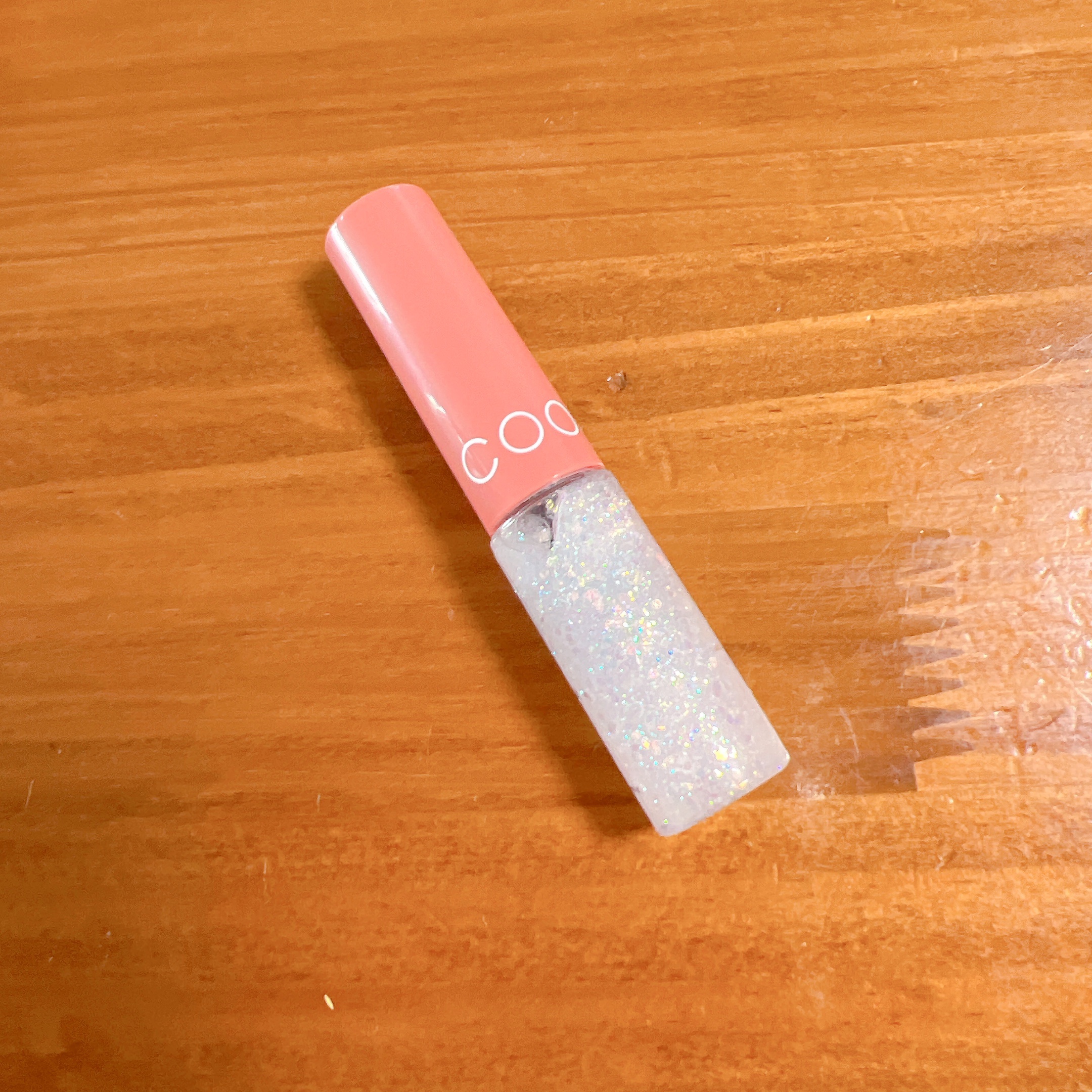 グリッターライナー 103 ホワイトダスト/coou/グリッターを使ったクチコミ（1枚目）