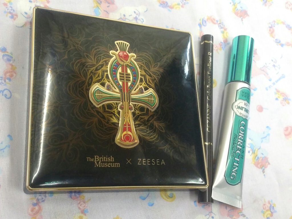 大英博物館 エジプトシリーズ アイシャドウパレット 05 アンクアミュレット/ZEESEA/アイシャドウパレットを使ったクチコミ（1枚目）
