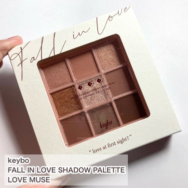 KEYBO FALL IN LOVE SHADOW PALETTE/keybo/パウダーアイシャドウを使ったクチコミ（2枚目）