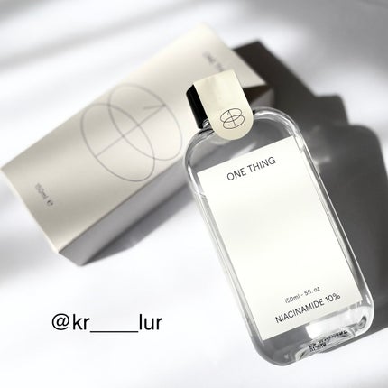 ナイアシンアミド化粧水/ONE THING/化粧水を使ったクチコミ(1枚目)