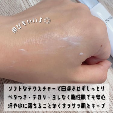  DermaJ サンクリーム＋のクチコミ「この夏めっちゃ愛用している！！⁣
#dermaJ #サンクリーム⁣
⁣
高SPF値なのに低刺激.....」（3枚目）