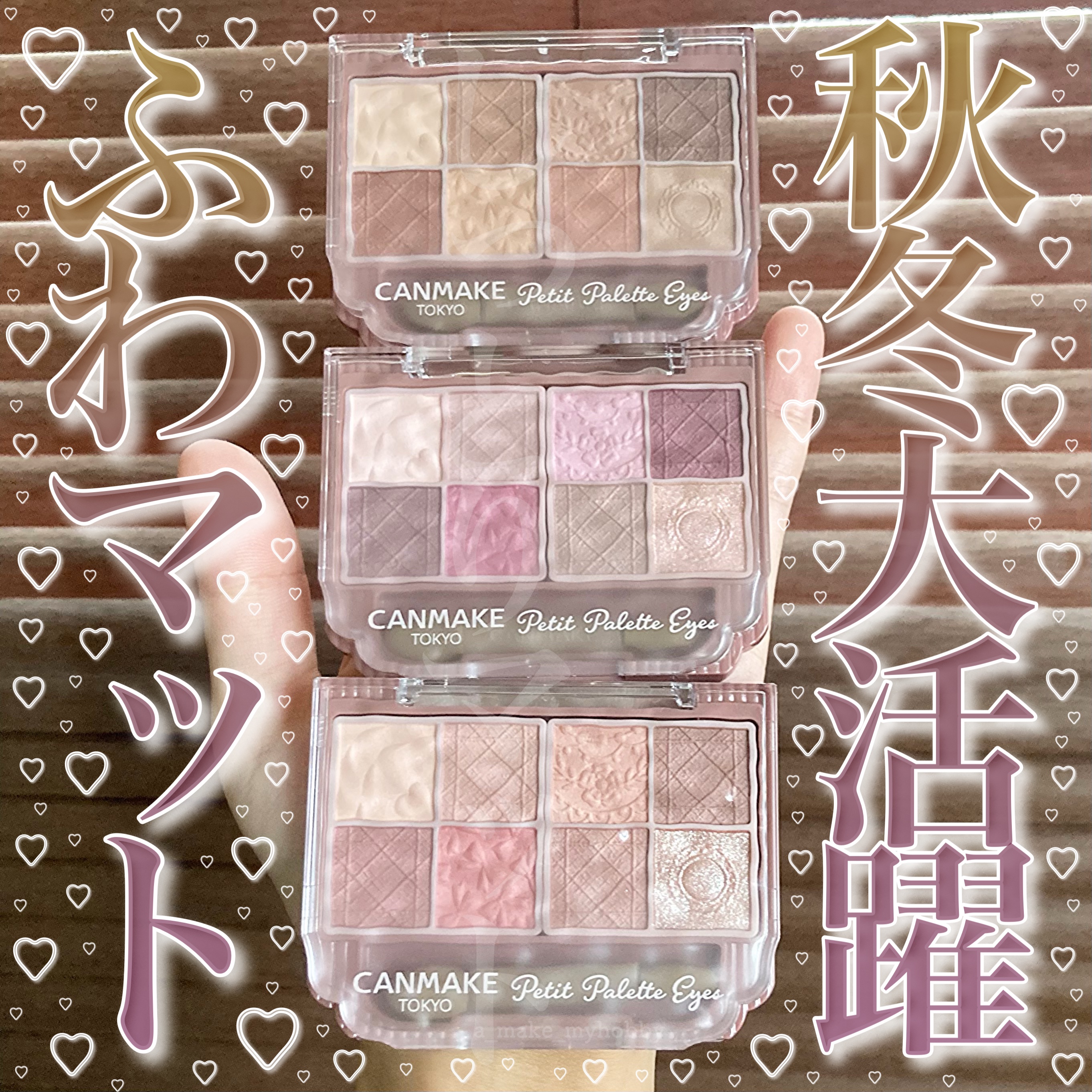 プティパレットアイズ（マットタイプ）/キャンメイク/パウダーアイシャドウを使ったクチコミ（1枚目）