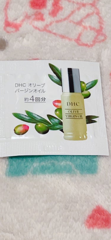 DHC オリーブバージンオイルのクチコミ「美容オイルです。
天然100%だそうです。

朝晩のスキンケアの最後に使うのがいいそうです。
.....」（1枚目）