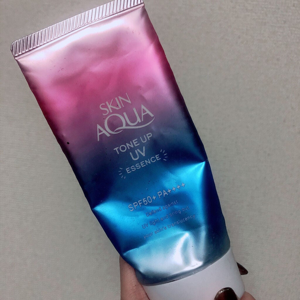 スキンアクア トーンアップUVエッセンス/スキンアクア/日焼け止めクリームを使ったクチコミ(1枚目)
