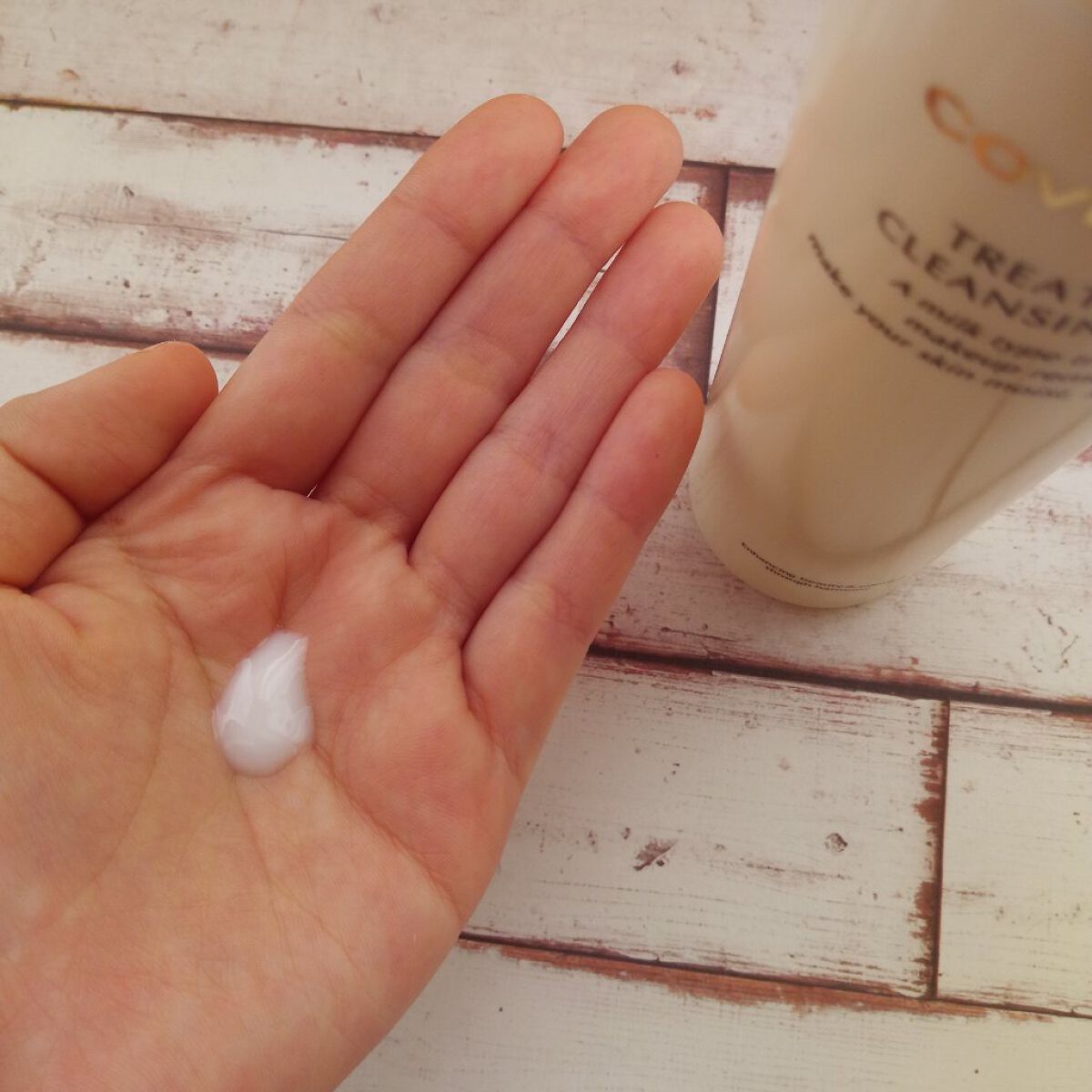 トリートメント クレンジング ミルク/COVERMARK/ミルククレンジングを使ったクチコミ(3枚目)