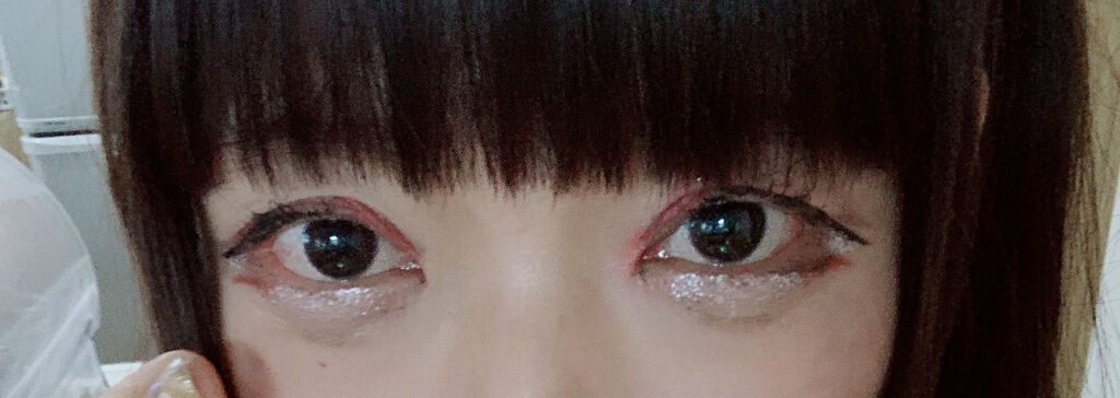 ACリキッドアイカラー/セリア/リキッドアイシャドウを使ったクチコミ（2枚目）