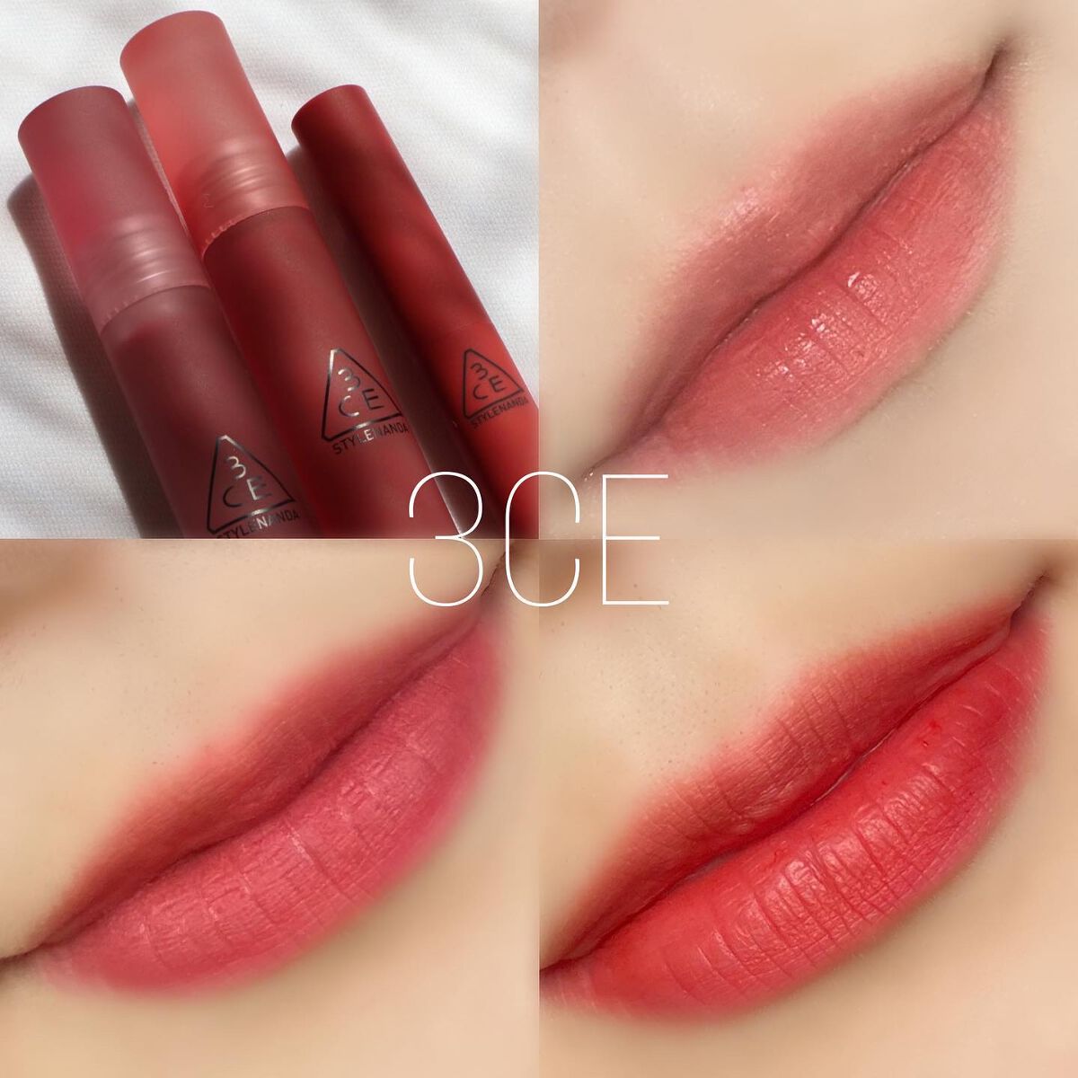 3CE ブラー ウォーターティント/3CE/リップティントを使ったクチコミ（1枚目）