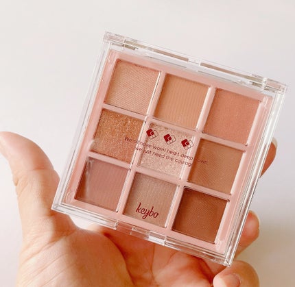 KEYBO FALL IN LOVE SHADOW PALETTE/keybo/アイシャドウパレットを使ったクチコミ(5枚目)
