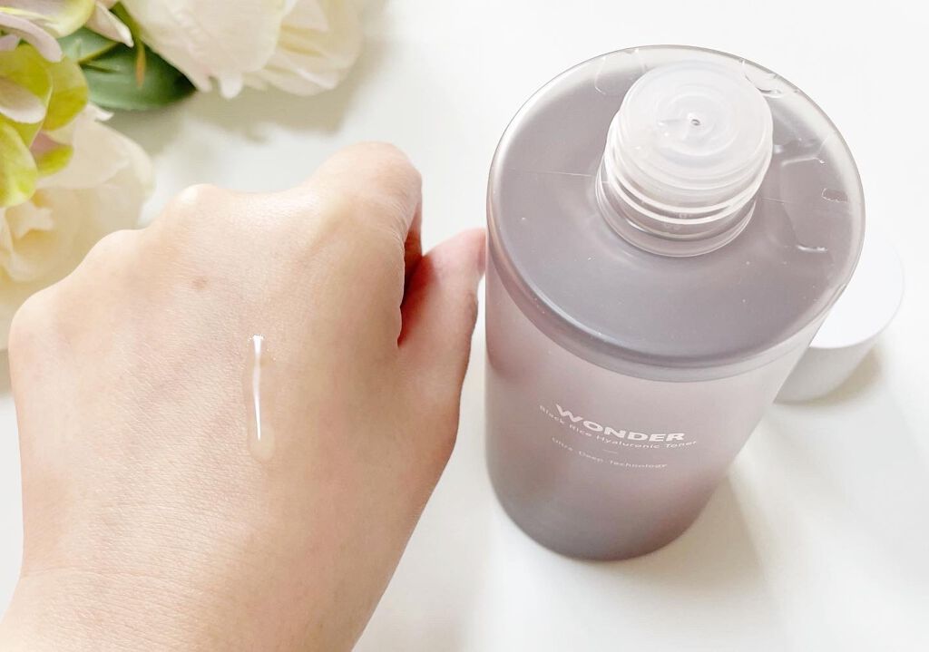 ブラックライス ヒアルロニックトナー/haruharu wonder/化粧水を使ったクチコミ(2枚目)