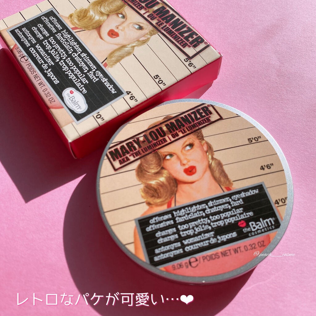 メアリー ルーマナイザー/the Balm/プレストパウダーを使ったクチコミ(4枚目)