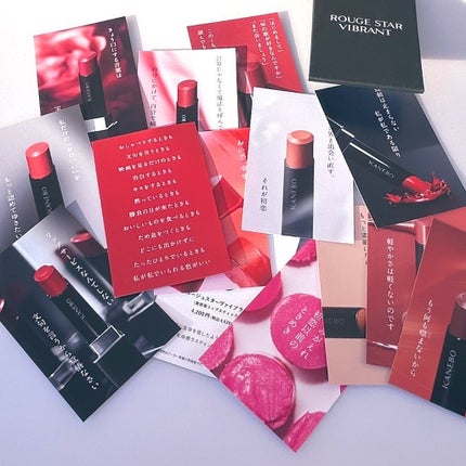 ルージュスターヴァイブラント/KANEBO/口紅を使ったクチコミ(2枚目)