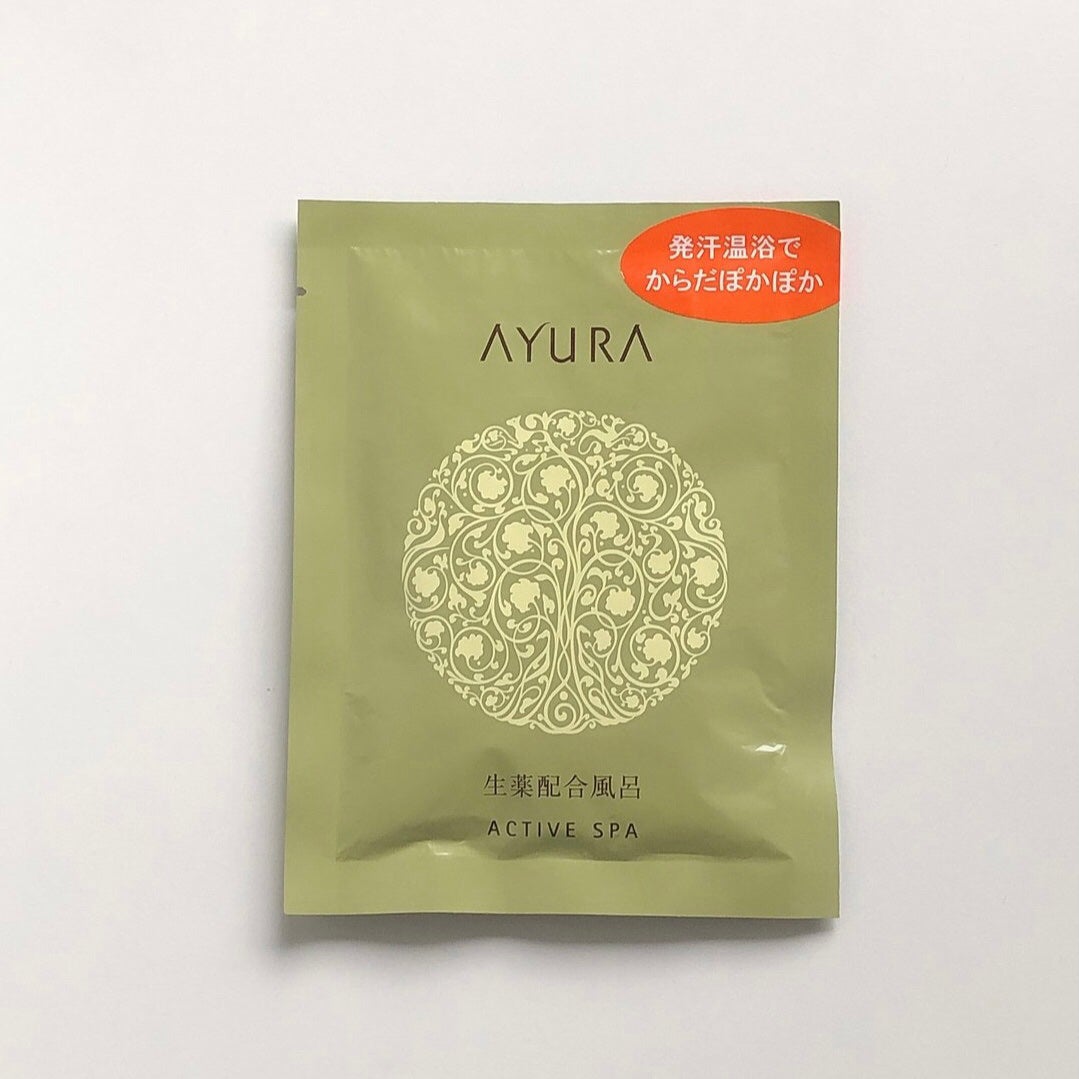 アクティブスパα 生薬配合風呂/AYURA/無機塩系入浴剤を使ったクチコミ(1枚目)