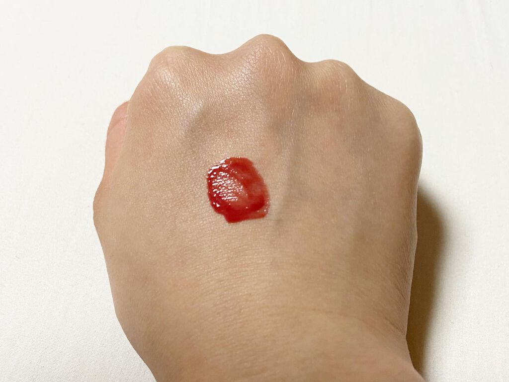 ルージュ ピュールクチュール ヴェルニ ウォーターステイン/YVES SAINT LAURENT BEAUTE/口紅を使ったクチコミ(4枚目)