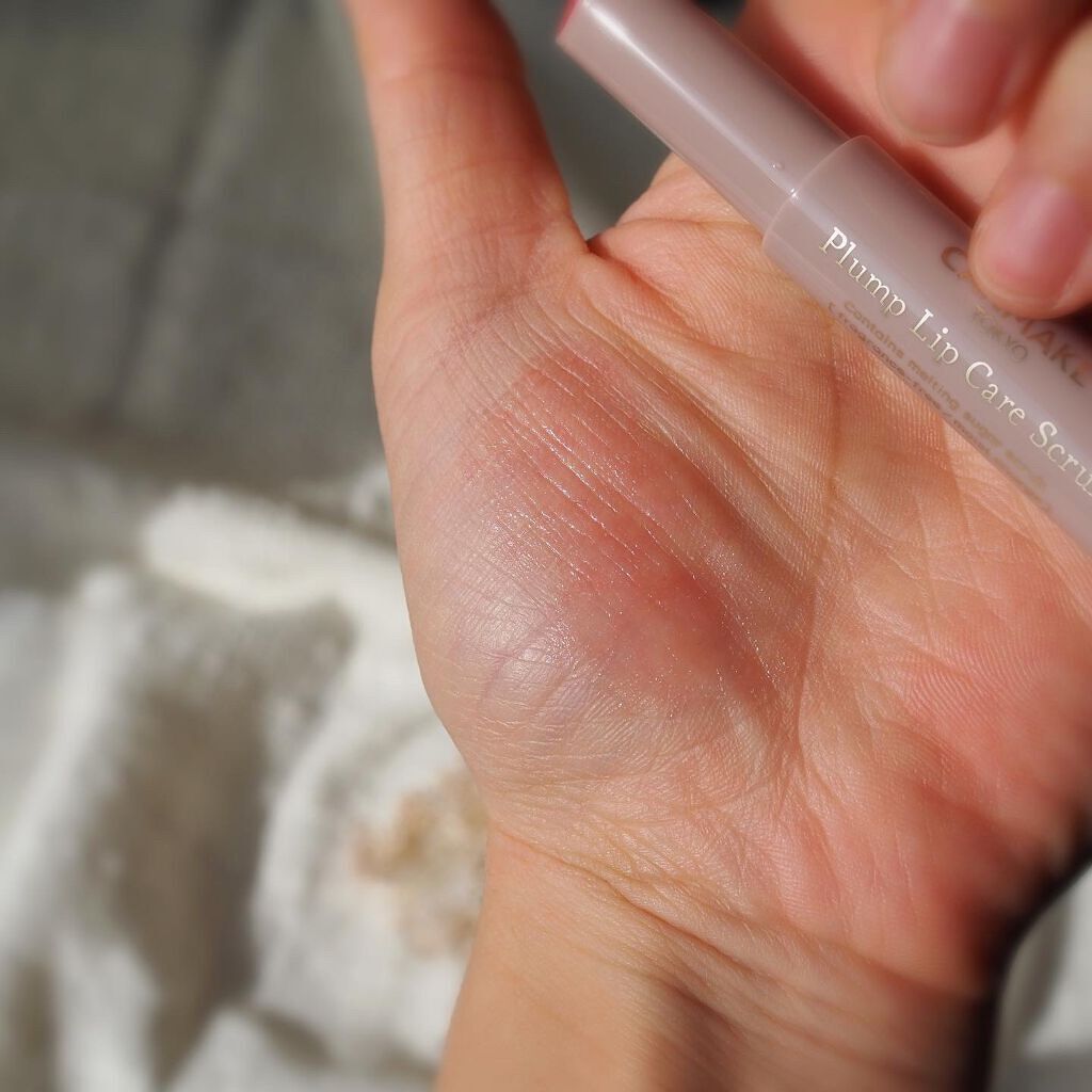 プランプリップケアスクラブ/キャンメイク/リップスクラブを使ったクチコミ（3枚目）