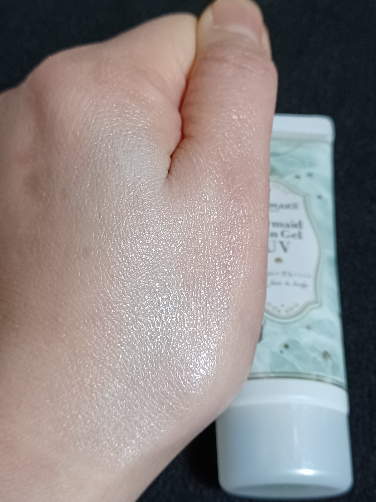 マーメイドスキンジェルUV/キャンメイク/日焼け止めジェルを使ったクチコミ（3枚目）