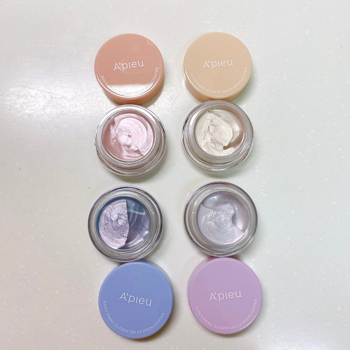 ジューシーパン グロッシージェリーハイライター/A’pieu/クリームハイライトを使ったクチコミ(1枚目)